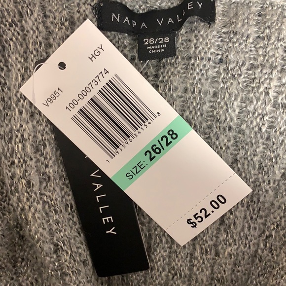 Long sleeve Glitter Cardigan 4x - Picture 2 of 10